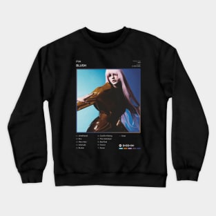 PVA - BLUSH Tracklist Album Crewneck Sweatshirt